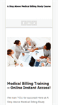 Mobile Screenshot of medicalbillingstudycourse.com